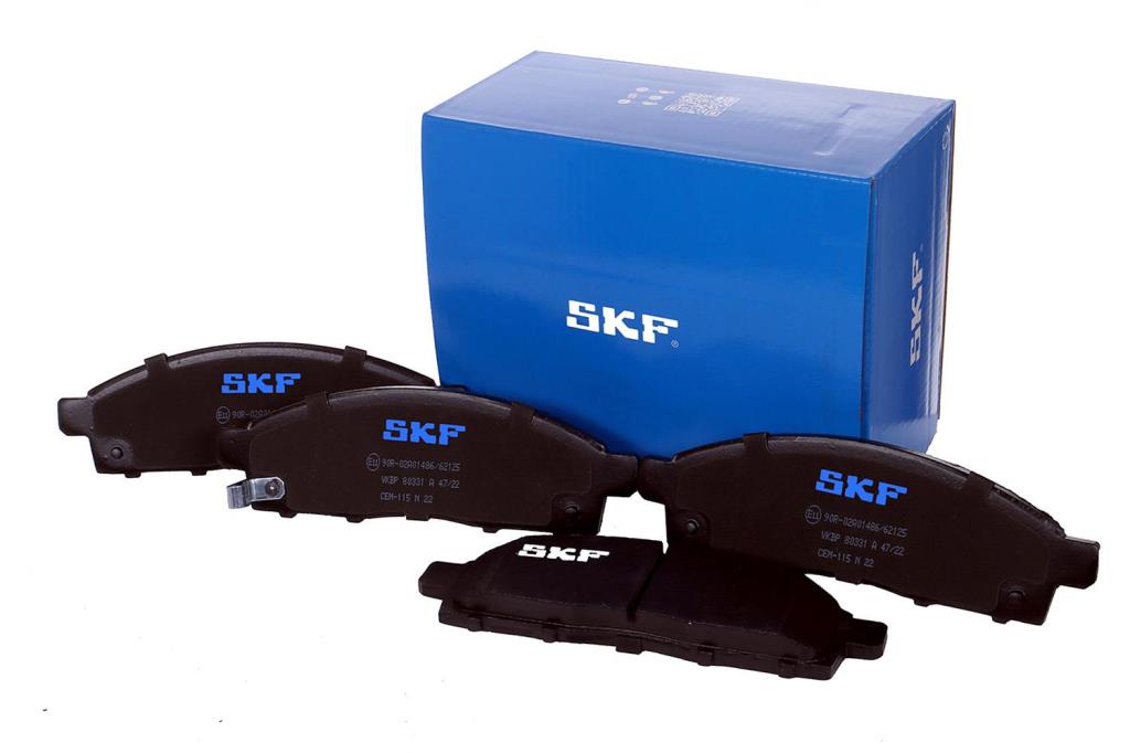 Jeu de 4 plaquettes de frein SKF ref. VKBP 80331 A